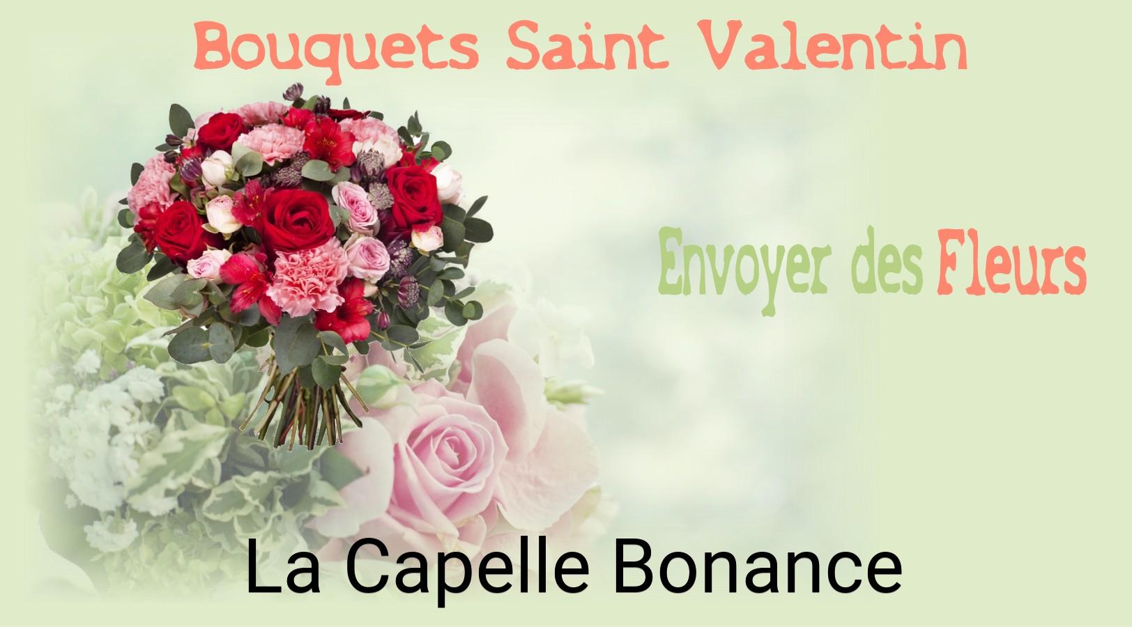 Roses de Saint-Valentin livrées à La Capelle-Bonance